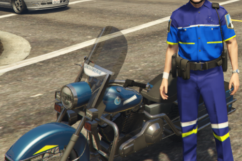 Gendarmerie Moto Uniform